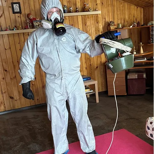 ФОТО Уничтожение тараканов в рабочем поселке Московской области Монино